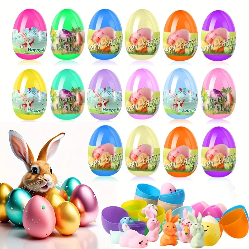 Party Games Easter Egg - Easter Rabbit Lucky Egg Set 10Pcs,