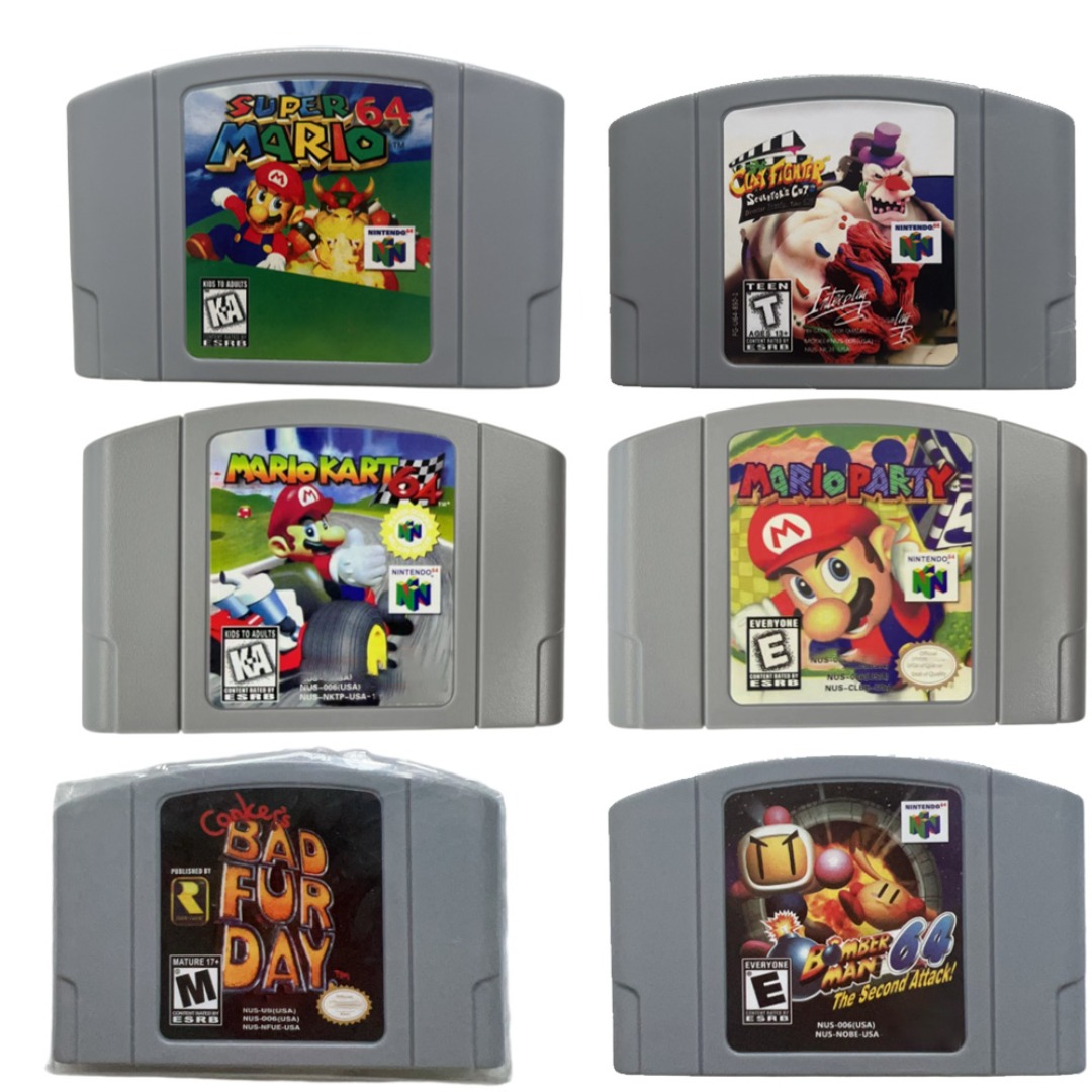 Party Games Mario - N64 USA NTSC Version 64 Bit