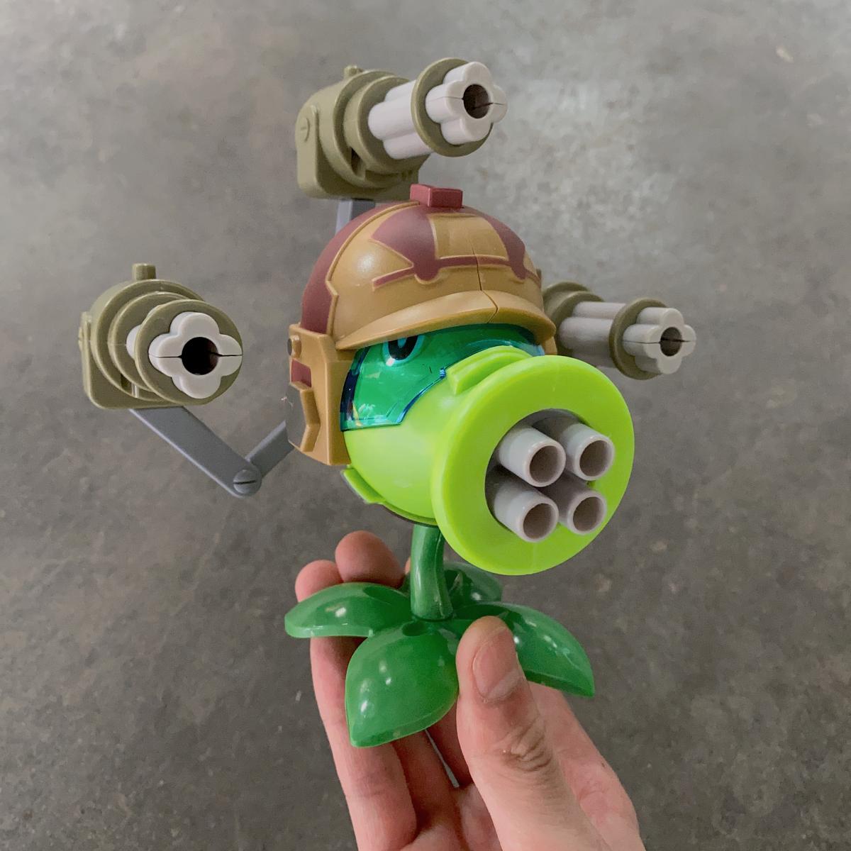 Plants Vs Zombies Gatlin Pea S - Zombie Party Games reseña y precio