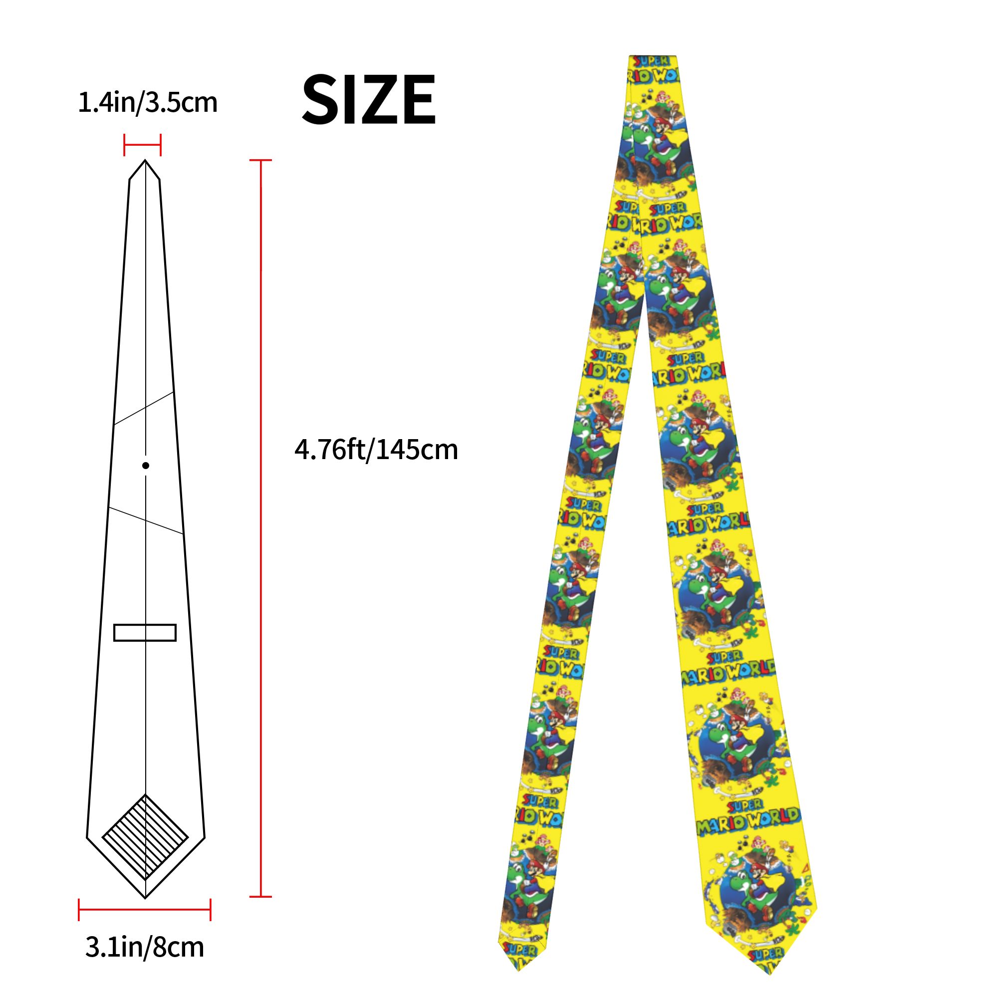 Personalized M-Marios Neck Tie - Party Games Mario reseña y precio