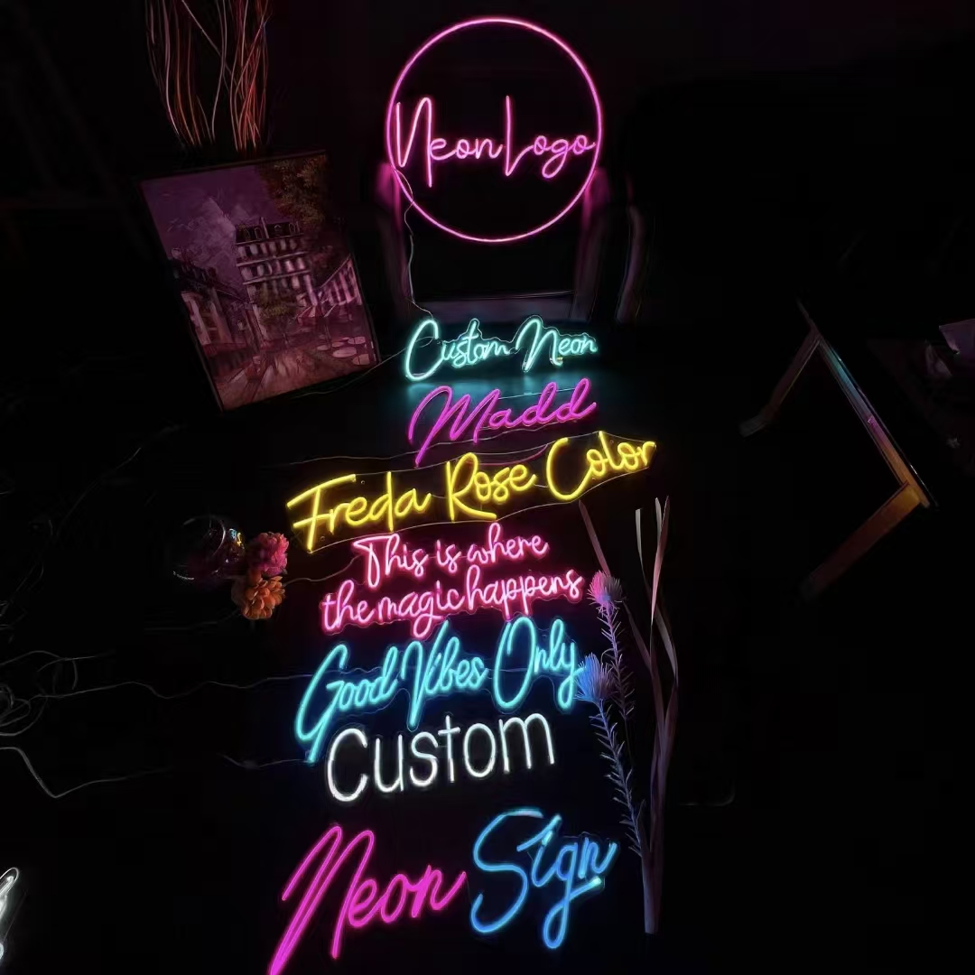 Custom Neon Sign Personalized  - Party Games Name reseña y precio