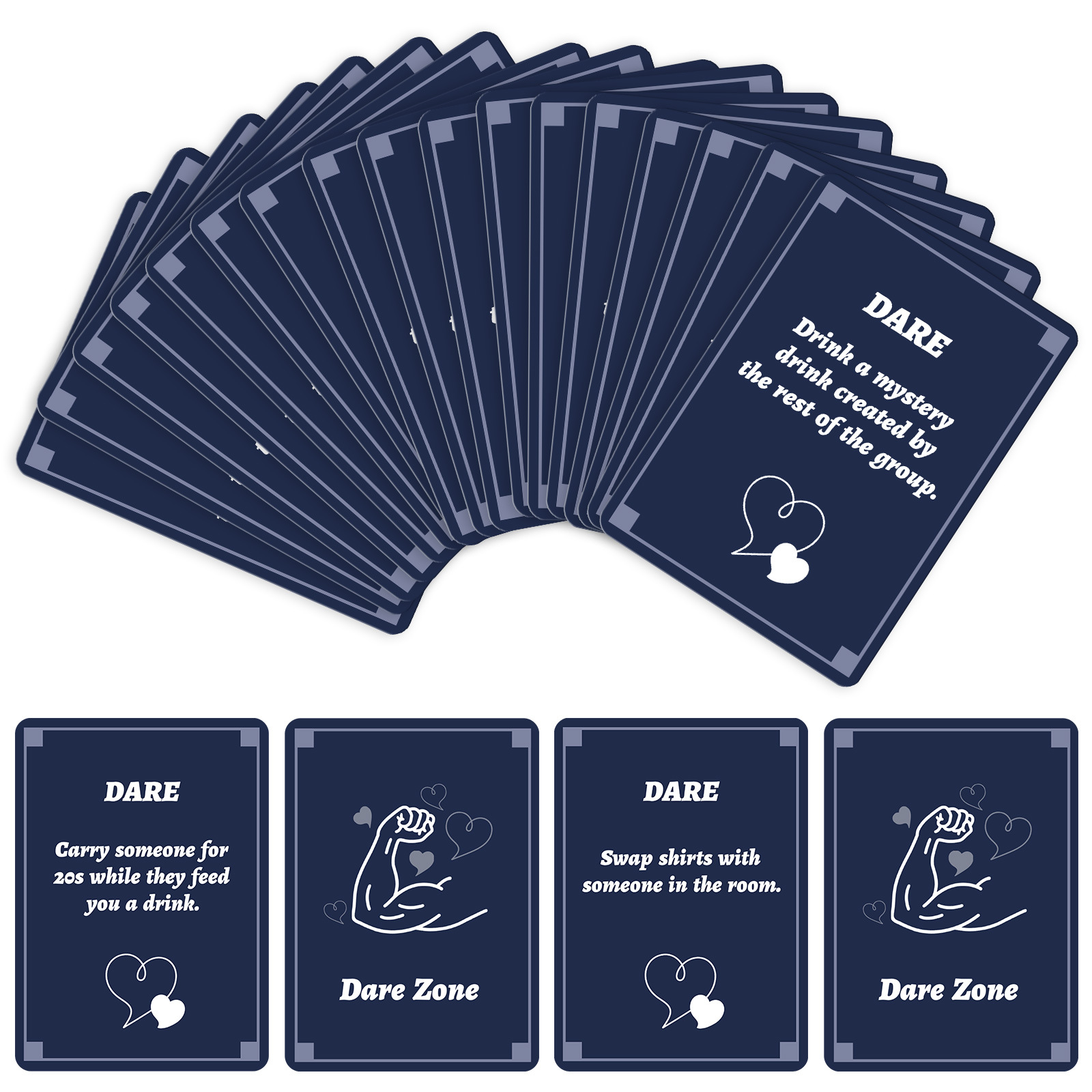 50Pcs Party Game Cards for Adu - Party Games Group reseña y precio