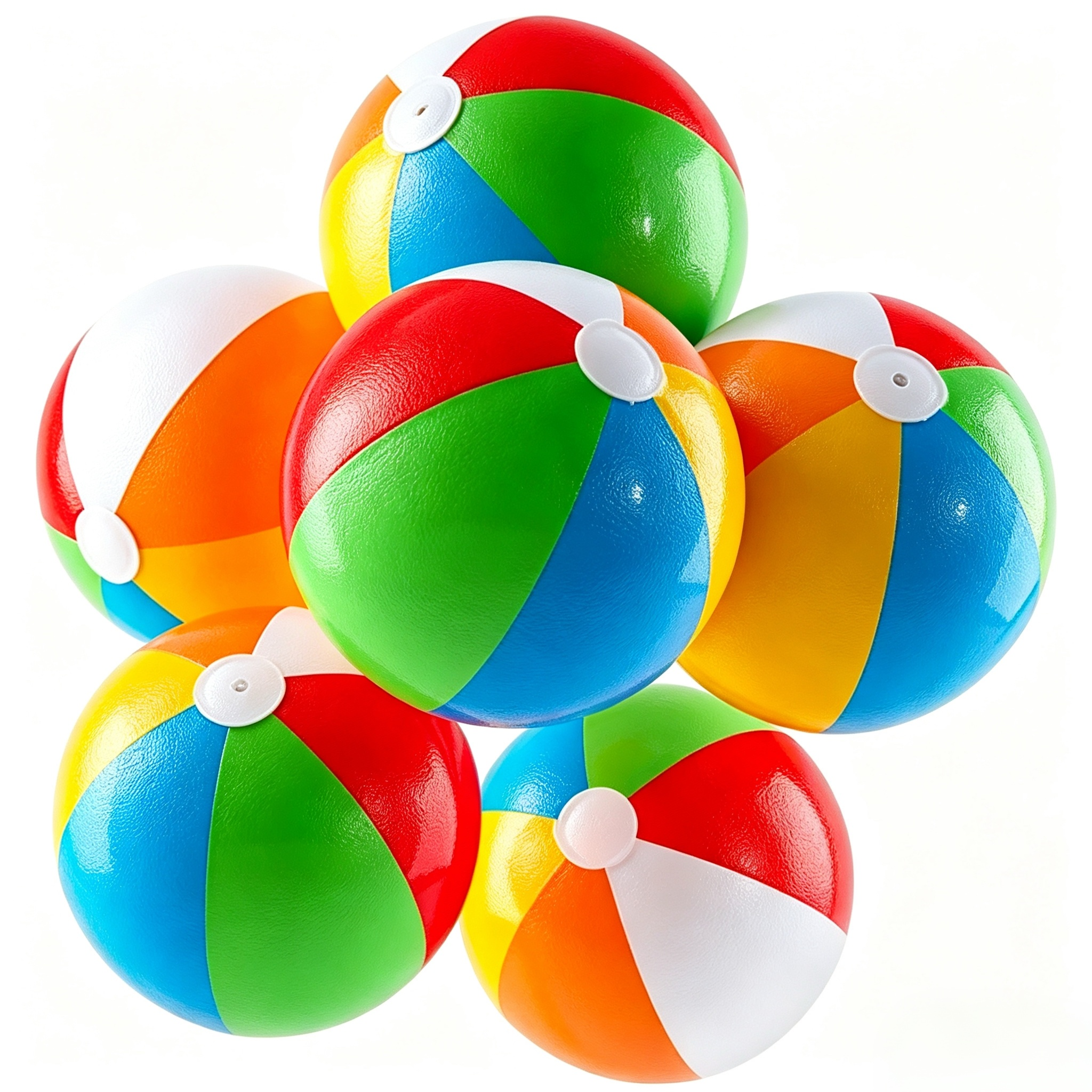Colorful Inflatable Beach Ball - Party Games Summer reseña y precio