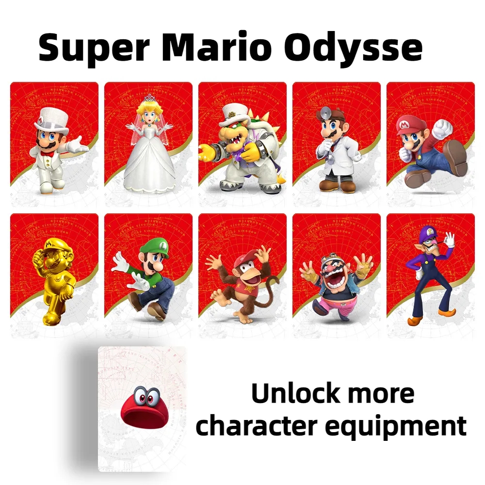New 10Pcs Mario Mini Card Supe - Party Games Mario reseña y precio