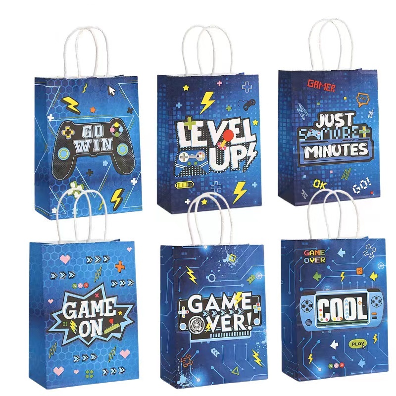 6/24Pcs Video Game on Theme Pa - Party Games Group reseña y precio