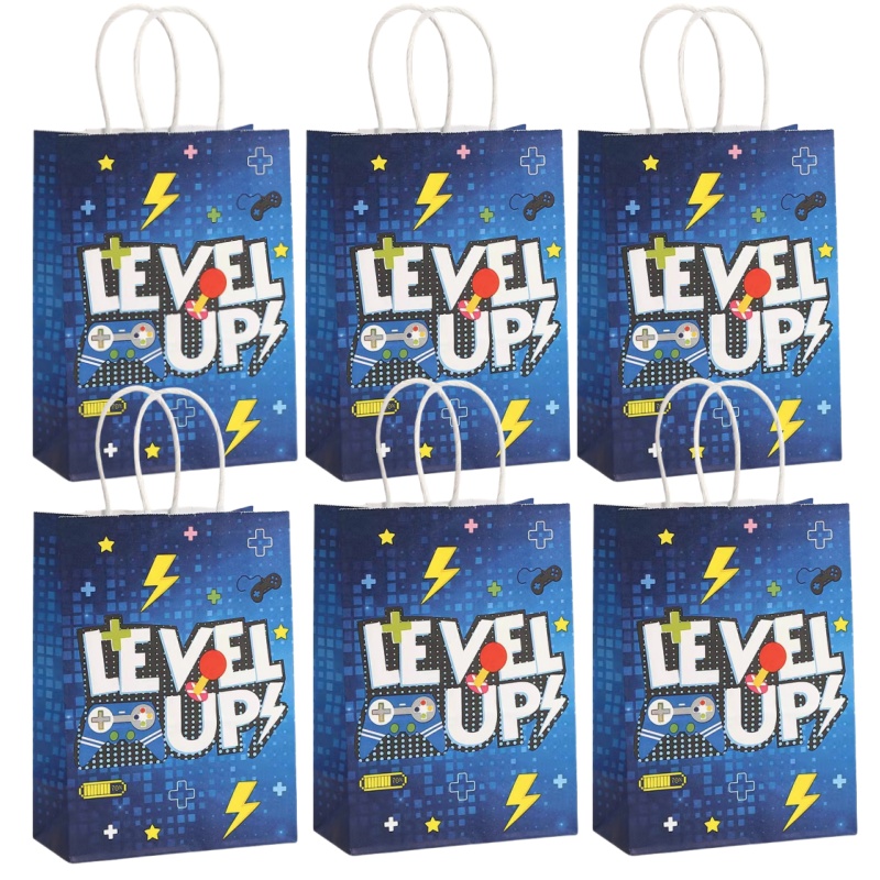 6/24Pcs Video Game on Theme Pa - Party Games Group reseña y precio