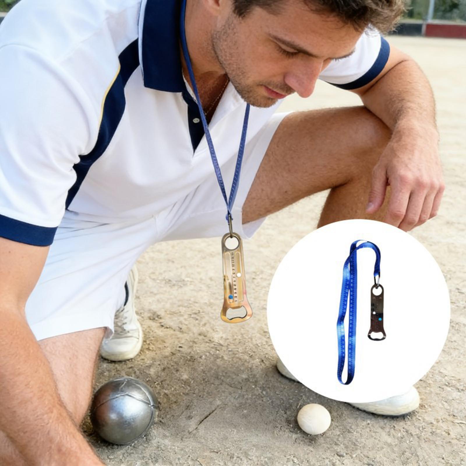 Bocce Ball Measuring Tool, wit - Bocce Ball Lawn reseña y precio