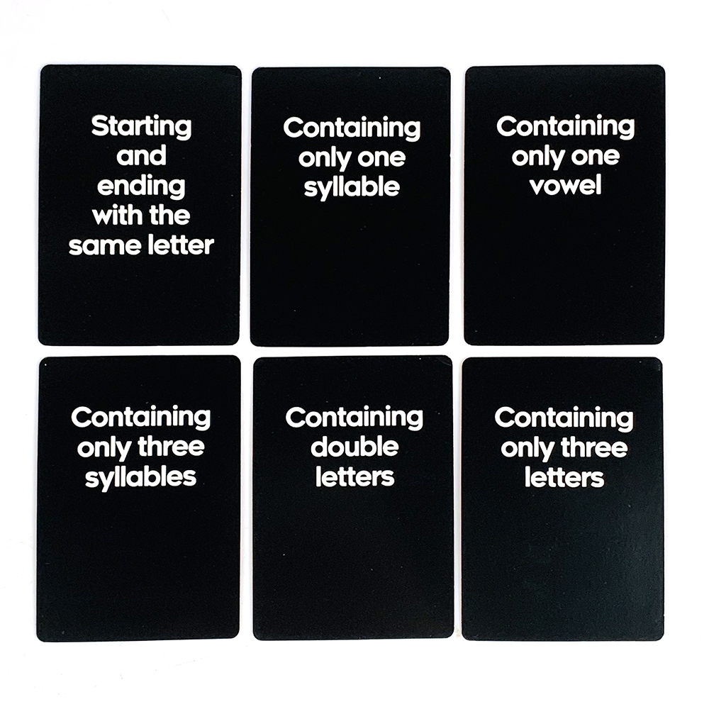 Card Game Quick Name Party Gam - Party Games Name reseña y precio