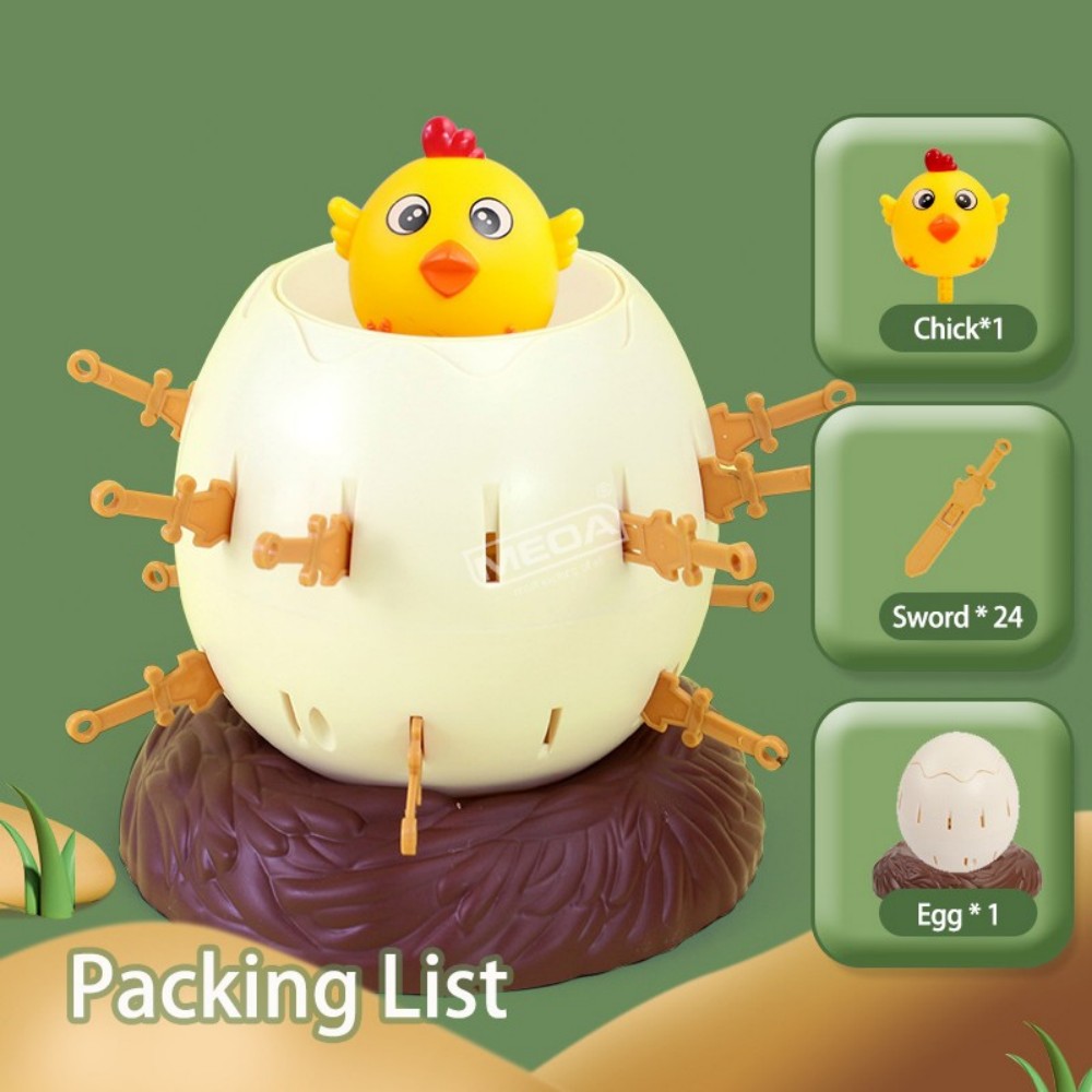 Pop Up Chicken Egg Barrel Game - Party Games Easter Egg reseña y precio