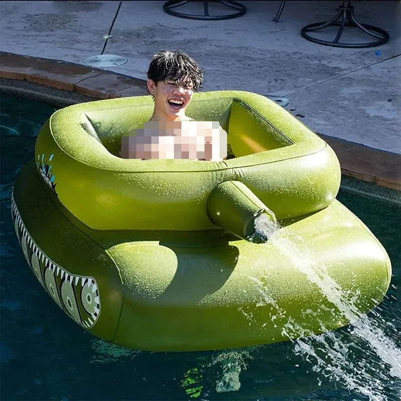 Giant Inflatable Pool Float wi - Party Games Summer reseña y precio