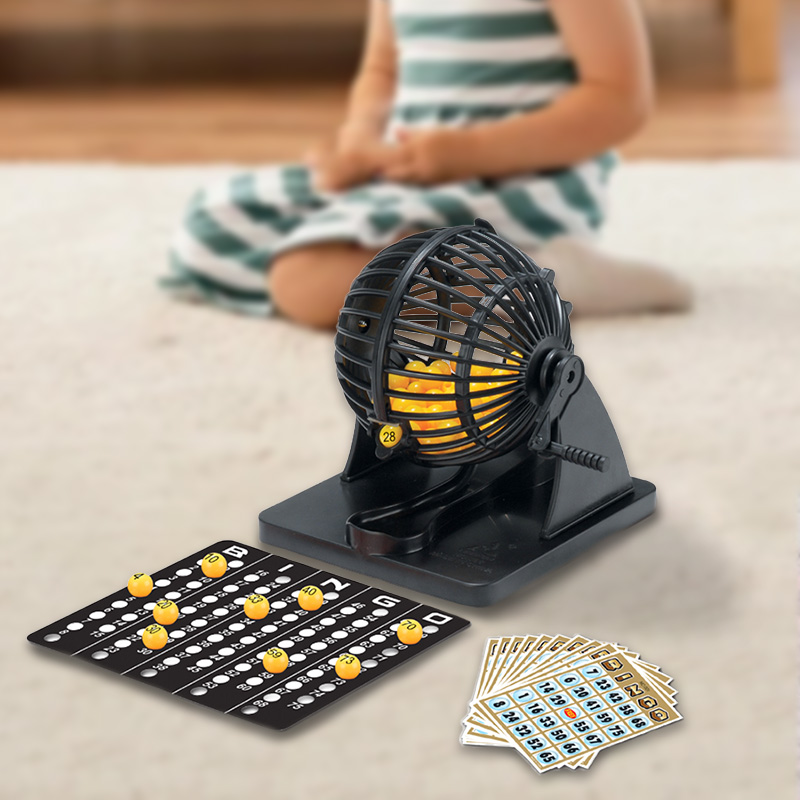 Bingo Lottery Machine Cage Swe - Party Games Group reseña y precio