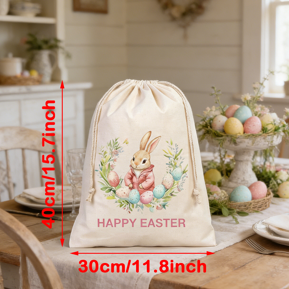 Happy Easter Large Gift Bag Cu - Party Games Easter Egg reseña y precio