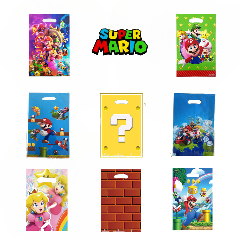 20pcs Super Mary Anime Gift Ba - Party Games Mario reseña y precio