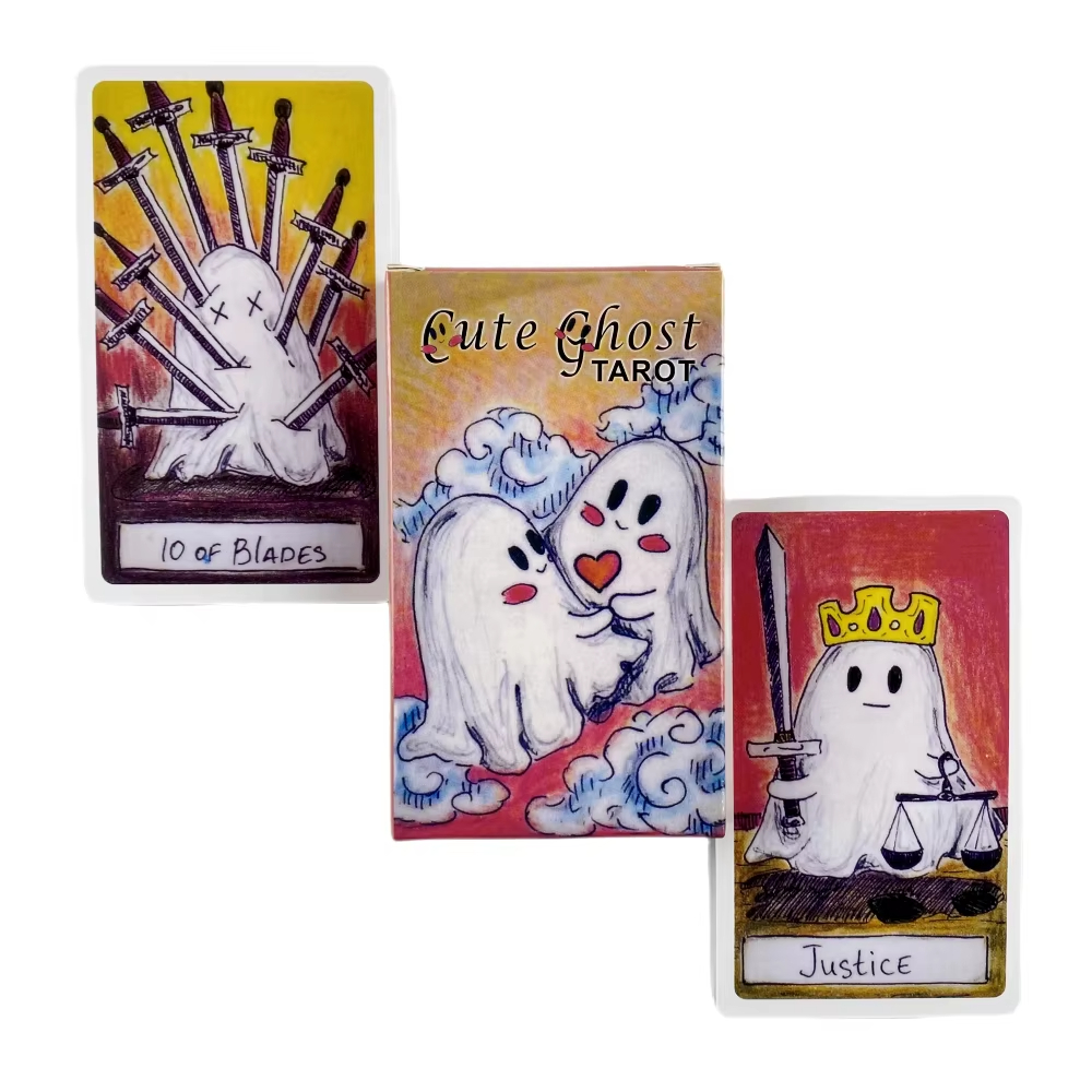 Cute Ghost Tarot Deck Toy Set  - Party Games Group reseña y precio