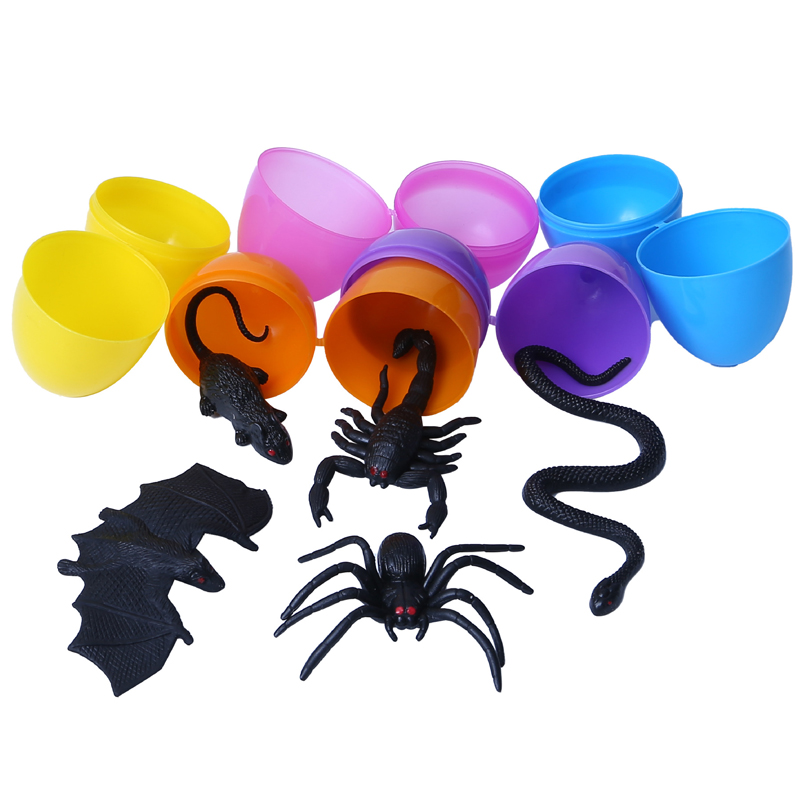 12/24Pcs Empty Easter Eggs Pla - Party Games Easter Egg reseña y precio