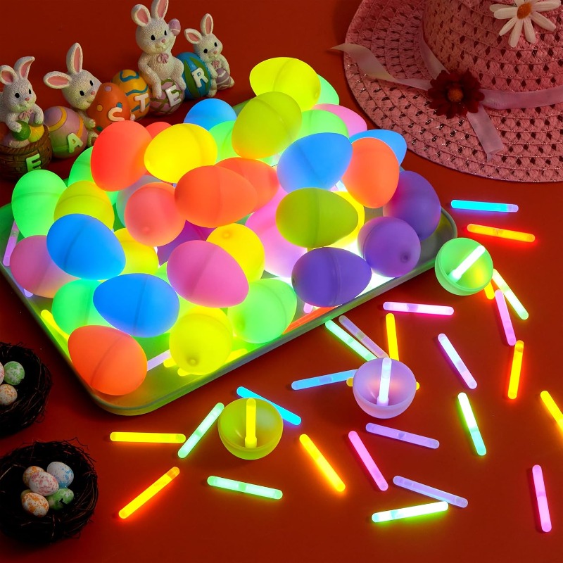 20/1pcs Luminous Easter Eggs w - Party Games Easter Egg reseña y precio