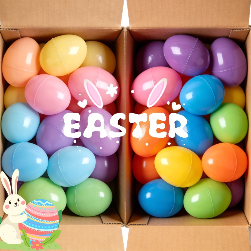 50/10x Colorful Fillable Easte - Party Games Easter Egg reseña y precio
