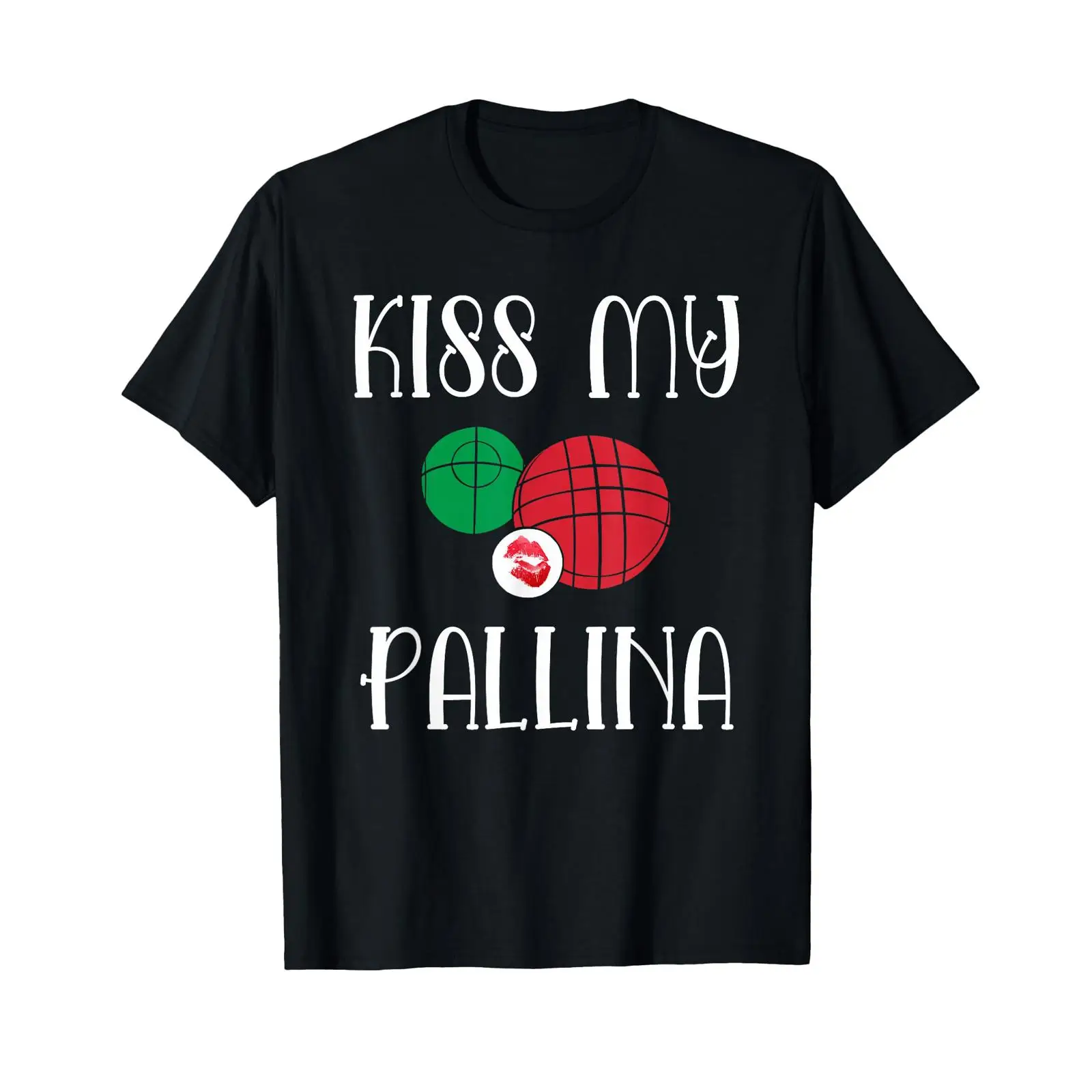 Funny Bocce Ball Kiss My Palli - Bocce Ball Lawn reseña y precio
