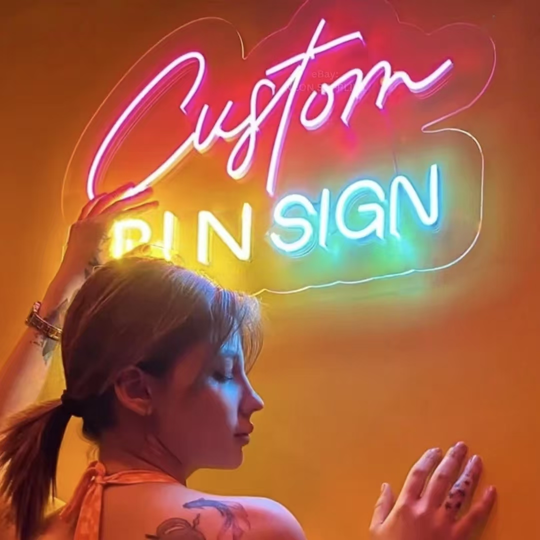 Custom Neon Sign Personalized  - Party Games Name reseña y precio