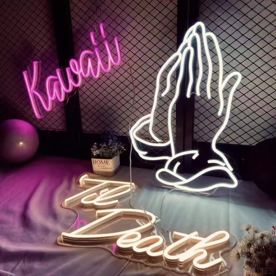 Custom Neon Sign Personalized  - Party Games Name reseña y precio