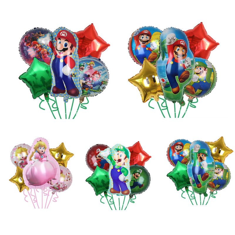 Super Mary Balloon Set Peach P - Party Games Mario reseña y precio