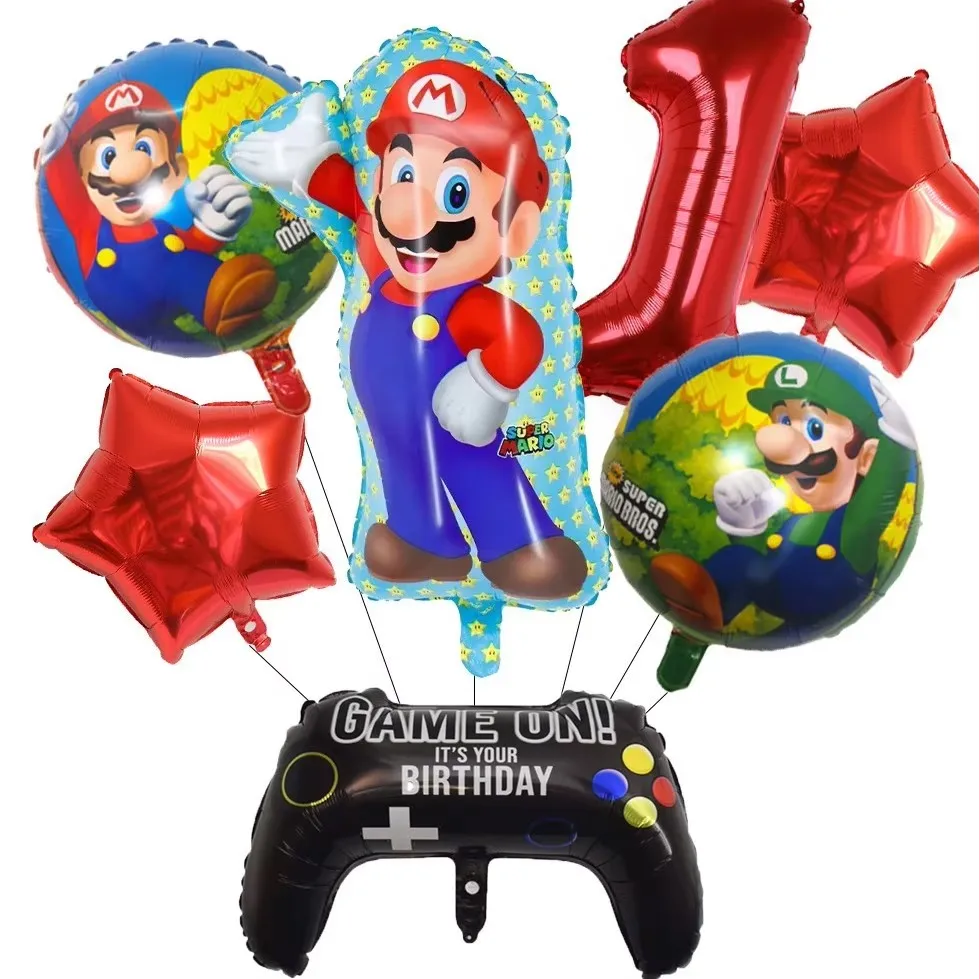 Mario Luigi Game Themed Birthd - Party Games Group reseña y precio