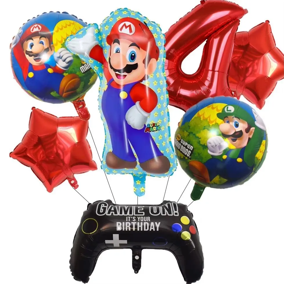 Mario Luigi Game Themed Birthd - Party Games Group reseña y precio