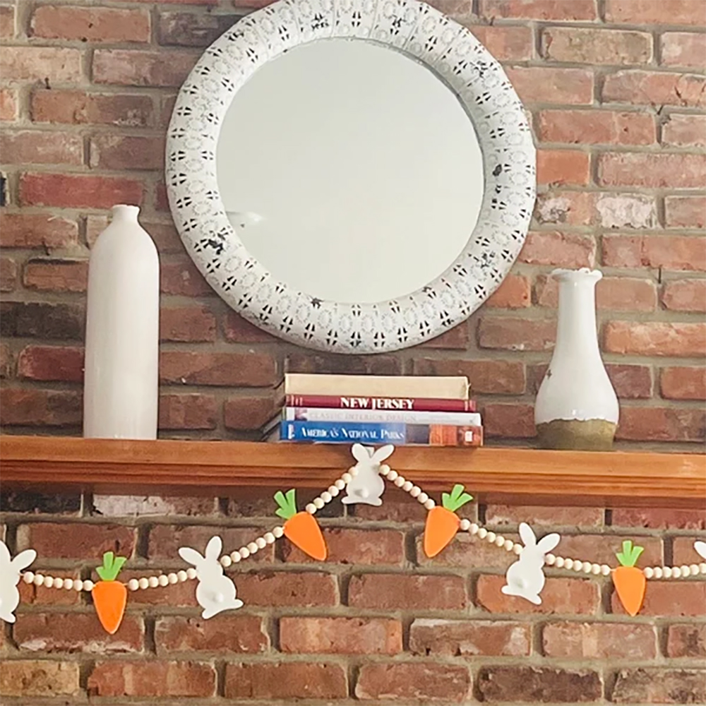 Bunny rabbit Carrot Garland ha - Party Games Easter Egg reseña y precio
