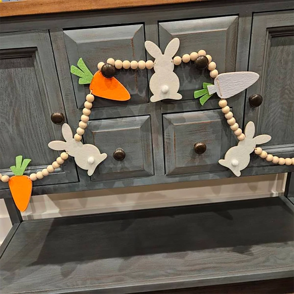 Bunny rabbit Carrot Garland ha - Party Games Easter Egg reseña y precio