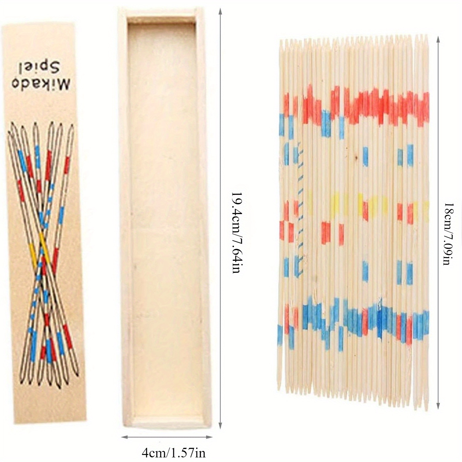 Mikado Pick-Up Sticks Game - 3 - Party Games Ideas For Adults reseña y precio