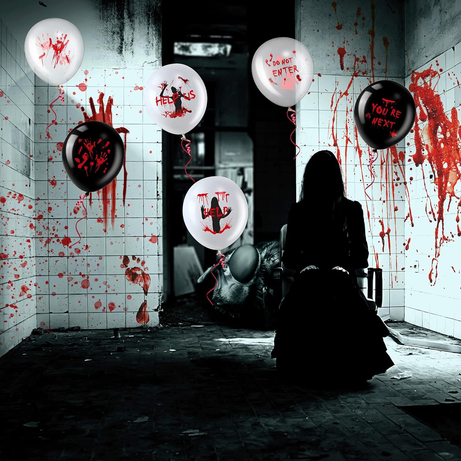 45 Pcs Scary Halloween Balloon - Zombie Party Games reseña y precio