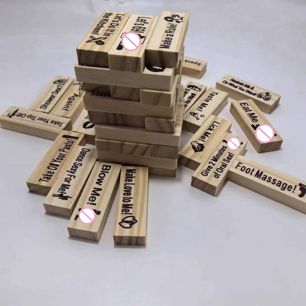 Block Tower Game Couple Activi - Party Games Ideas For Adults reseña y precio